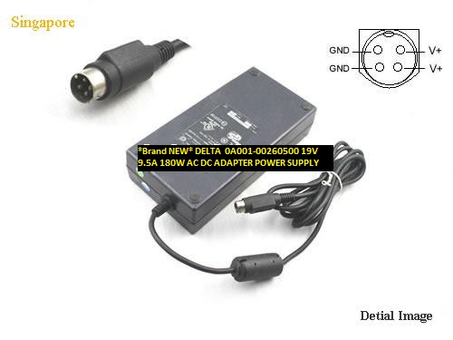 *Brand NEW* DELTA 180W AC DC ADAPTER 19V 9.5A 0A001-00260500 POWER SUPPLY *Brand NEW* DELTA 180W AC DC ADAPTER 19V 9.5A 0A001-00260500 POWER SUPPLY